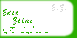 edit zilai business card